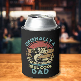 Enfriador De Latas Ofishally Funny fishing lover