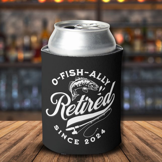 Enfriador De Latas Ofishally Retired 2024 Funny Fishing (Subido por el creador)