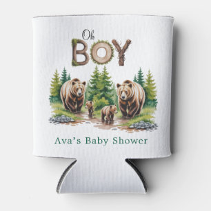 Enfriador De Latas Oh Boy: La tipografía de la madera forestal forest