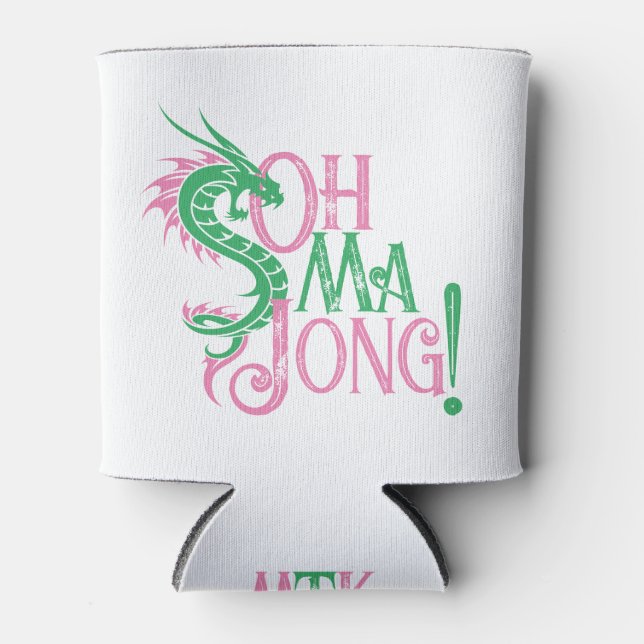 Enfriador De Latas ¡Oh Mah Jong! | Mah-Jongg (Anverso)