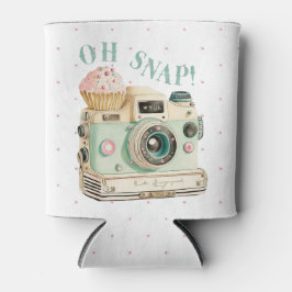 Enfriador De Latas Oh Snap | Cumpleaños de la cámara