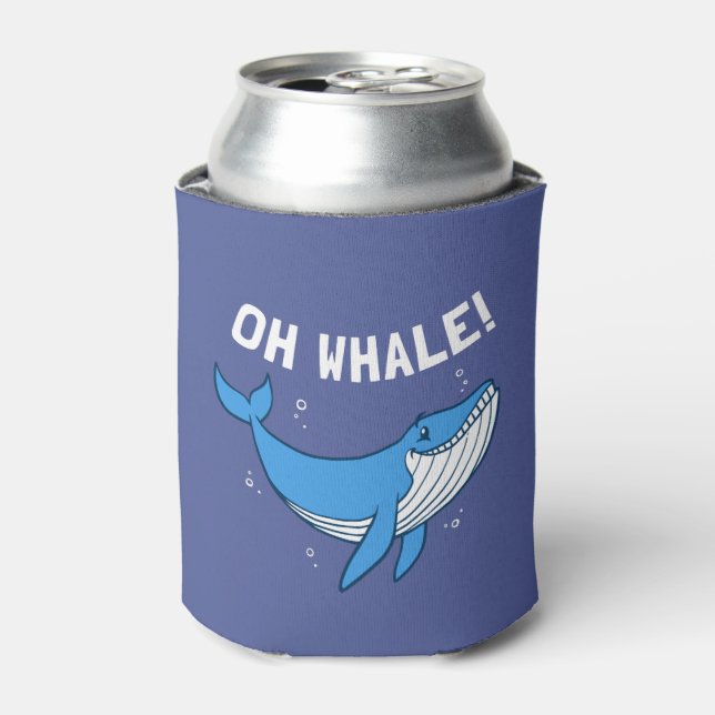 Enfriador De Latas Oh Whale (Lata Anverso)