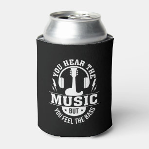 Enfriador De Latas Oiga al guitarrista bajo bajo de la sensación de