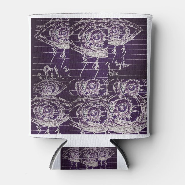 Enfriador De Latas Ojo abstracto (Anverso)