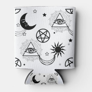 Enfriador De Latas ojo de halloween illuminati
