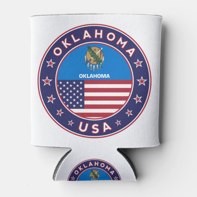 Enfriador De Latas Oklahoma (Anverso)