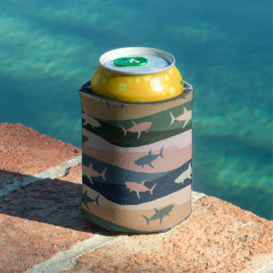 ENFRIADOR DE LATAS OLA DE TIBURÓN VINTAGE 