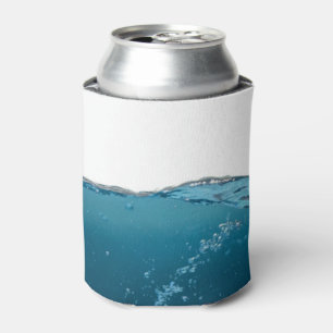 Enfriador De Latas Onda azul transparente de Guay