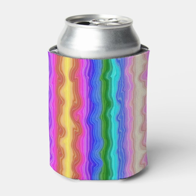 Enfriador De Latas Ondas de color (Lata Anverso)