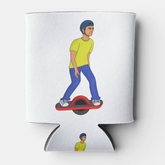 Enfriador De Latas Onewheeling Dude (Anverso)