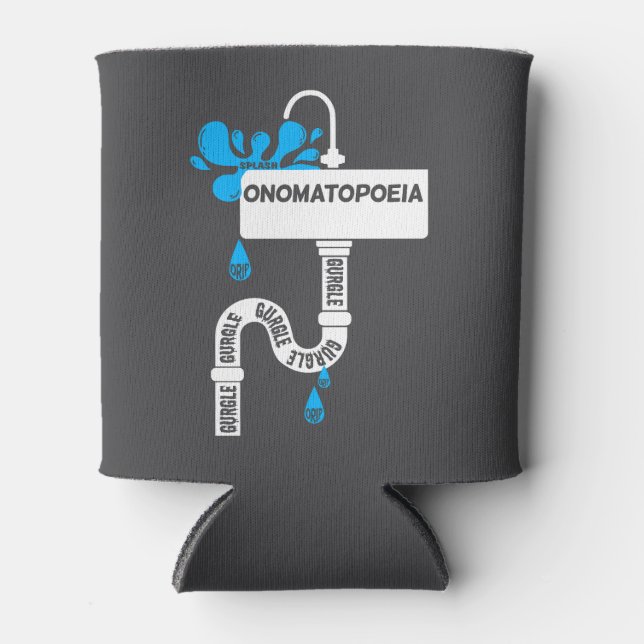 Enfriador De Latas Onomatopoyía, escritura creativa o poesía (Anverso)