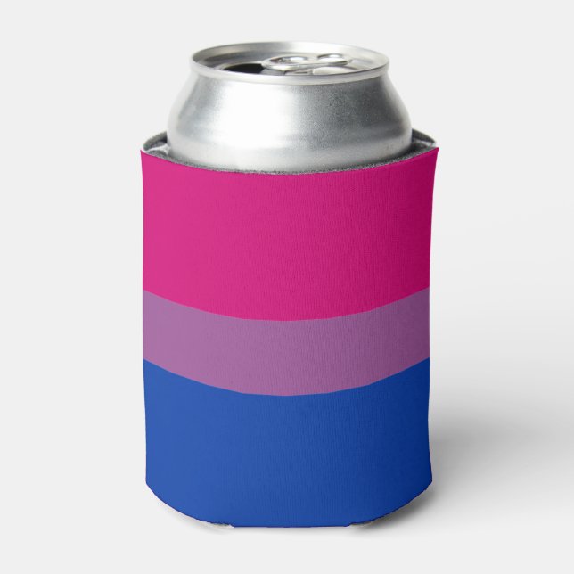 Enfriador De Latas Orgullo bisexual (Lata Anverso)