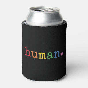 Enfriador De Latas Orgullo Humano LGBT Arcoíris Igualdad LGBTQ