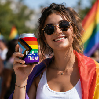 Enfriador De Latas Orgullo LGBT - Igualdad Para Todos