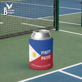 Enfriador De Latas ORGULLO PINOY Monograma Filipinas Bandera de Filip