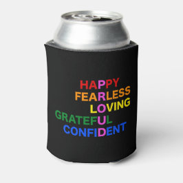 Enfriador De Latas Orgulloso Brillante Negro