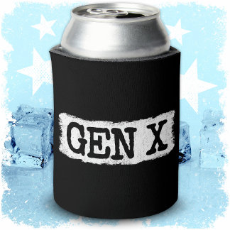 Enfriador De Latas Orgulloso Gen X Generación Xer Generación X Gen X