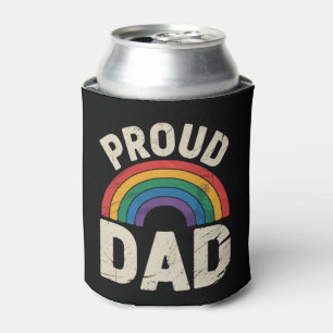 Enfriador De Latas Orgulloso padre LGBTQ Orgullo gay Día del padre al