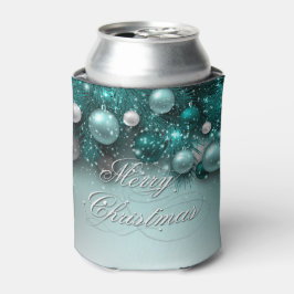 Enfriador De Latas Ornamentos de vacaciones para navidades - Verde az