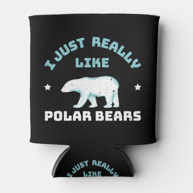 Enfriador De Latas Oso polar (Anverso)