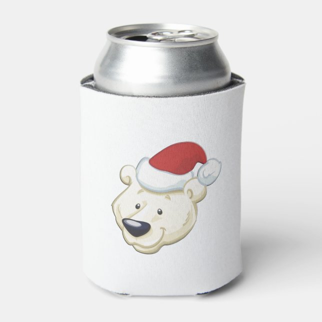 Enfriador De Latas Oso polar navidades (Lata Anverso)