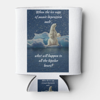 Enfriador De Latas Osos bipolares divertidos