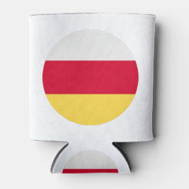 Enfriador De Latas Ossetia Flag