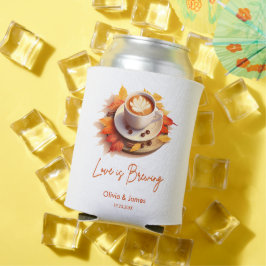 Enfriador De Latas Otoño Amor de Otoño Estoy Preparando Fiesta de Des
