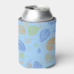Enfriador De Latas Otoño, Patrón de Hojas 3