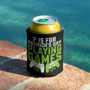 Enfriador De Latas P es para jugar juegos jugador de juegos día de Sa