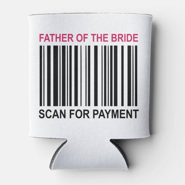 Enfriador De Latas Padre De La Novia (Anverso)