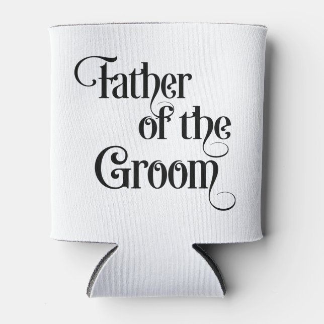 Enfriador De Latas Padre del Novio (Anverso)