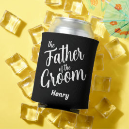 Enfriador De Latas Padre del Novio Nombre Personalizado