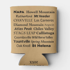 Enfriador De Latas País del vino Napa Sonoma