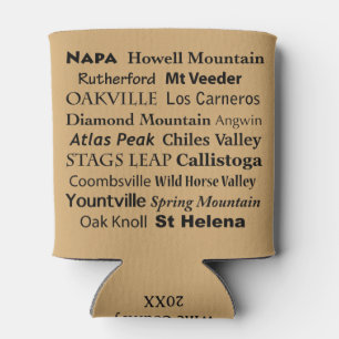 Enfriador De Latas País del vino Napa Sonoma