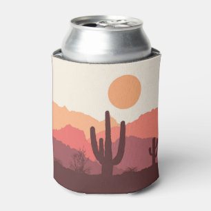 Enfriador De Latas Paisaje arbolado y naranja de México
