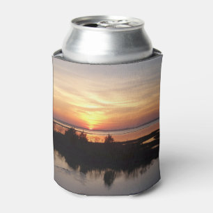 Enfriador De Latas Paisaje de Chincoteague Sunset II Virginia
