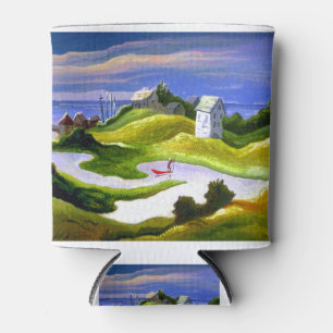 Enfriador De Latas Paisaje de Thomas Hart Benton Chilmark