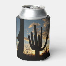 Enfriador De Latas Paisaje del desierto de Saguaro Sunset II Arizona