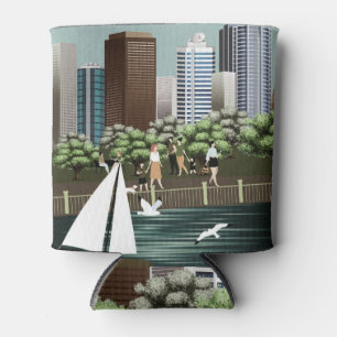Enfriador De Latas Paisaje urbano