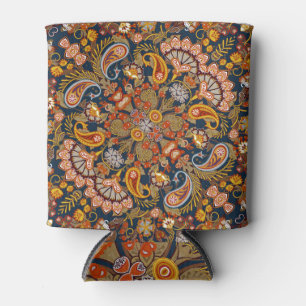 Enfriador De Latas Paisley Bandana Cuello de seda bufanda