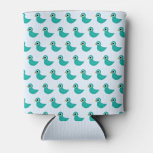 Enfriador De Latas Pájaro azul lindo