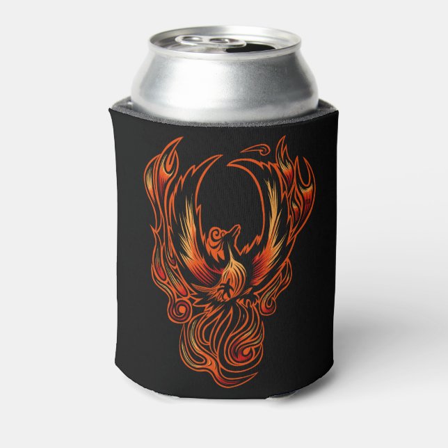 Enfriador De Latas Pájaro De Fuego (Reverso de la lata)