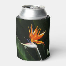 Enfriador De Latas Pájaro del Naranja del paraíso Flor tropical