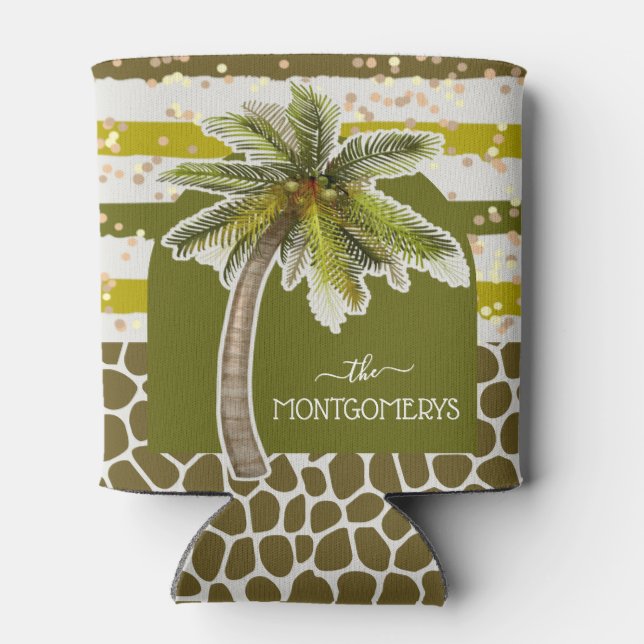 Enfriador De Latas Palmera Chic (Reverso)