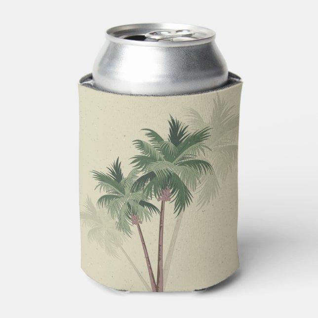 Enfriador De Latas Palmeras de época (Lata Anverso)