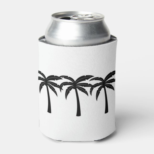 Enfriador De Latas Palmeras Tropicales (Lata Anverso)