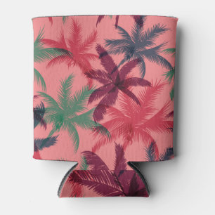 Enfriador De Latas Palmeras Tropicales: Patrón sin Marea