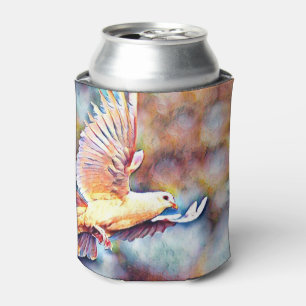Enfriador De Latas paloma acuarell