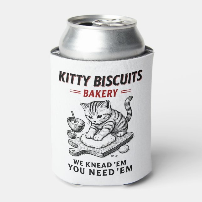 Enfriador De Latas Panadería Kitty Biscuits (Lata Anverso)